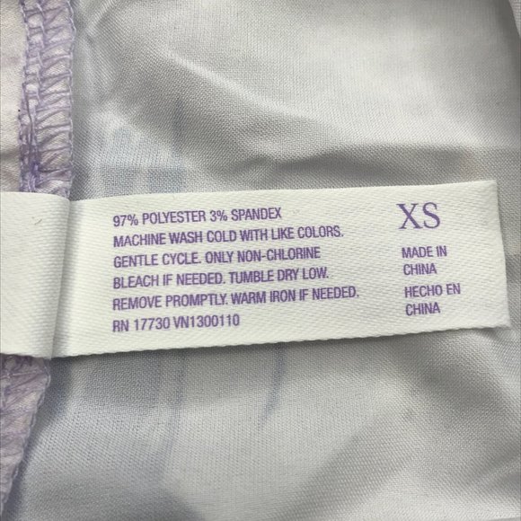 Stars Above Women's Strappy Sleep Shirt XS Light Purple New - Picture 6 of 10